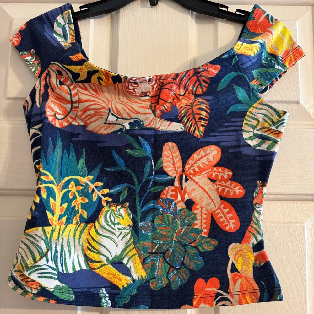 Anthropologie Maeve Off-The-Shoulder Shirt size S